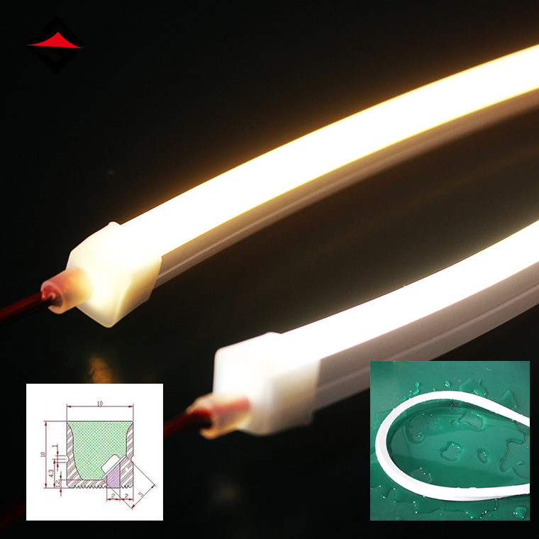 Yüksek kaliteli 10*10mm LED neon ışık şeridi