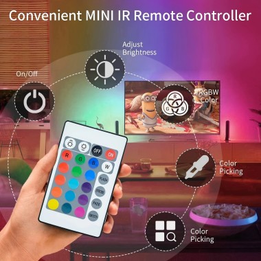RGB ışık şeritleri kaç renk ayarlanabilir?